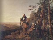 Jewett, William Smith The Promised Land-The Grayson Family Germany oil painting artist